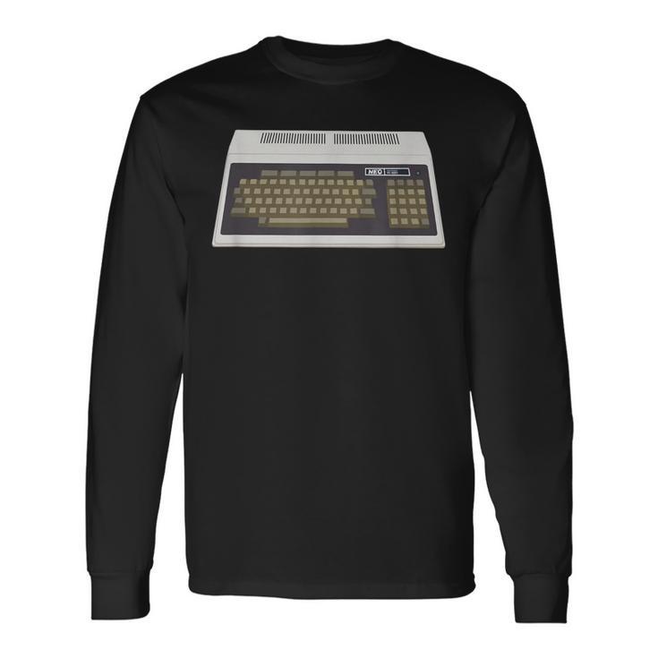 Retro Computer 03 長袖Tシャツ