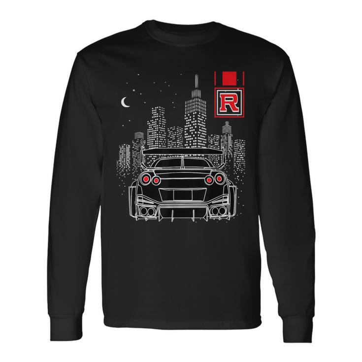 Rhw Citytreet Racing Iconicportcar Gt R 35 Jdm ミームコイン 長袖Tシャツ