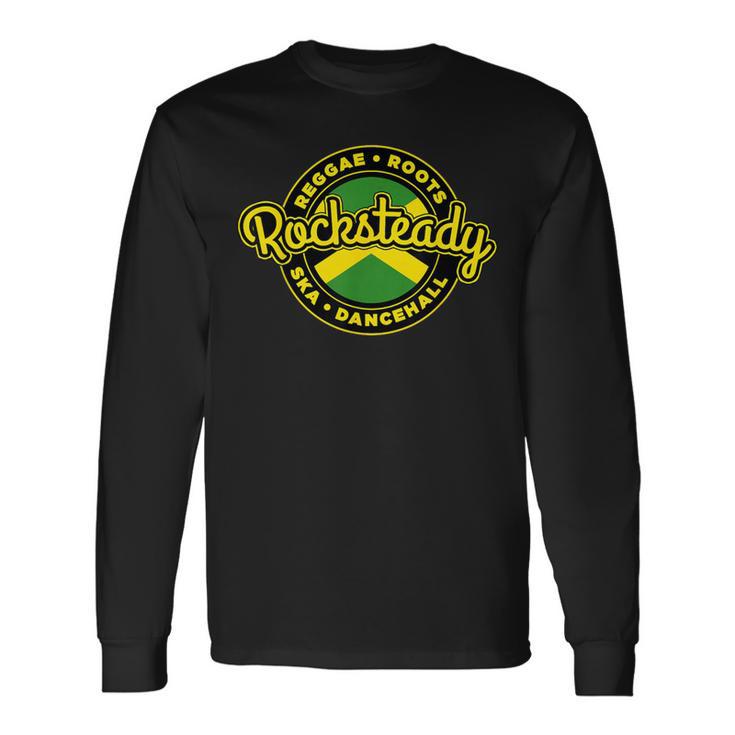 Rocksteadykinhead Reggae Rootska Dancehall Jamaican 長袖Tシャツ