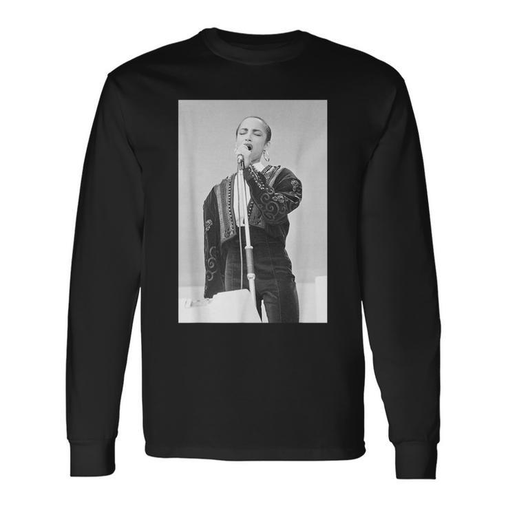 Sadeing Live Aid Your Love Is King London 1985 長袖Tシャツ