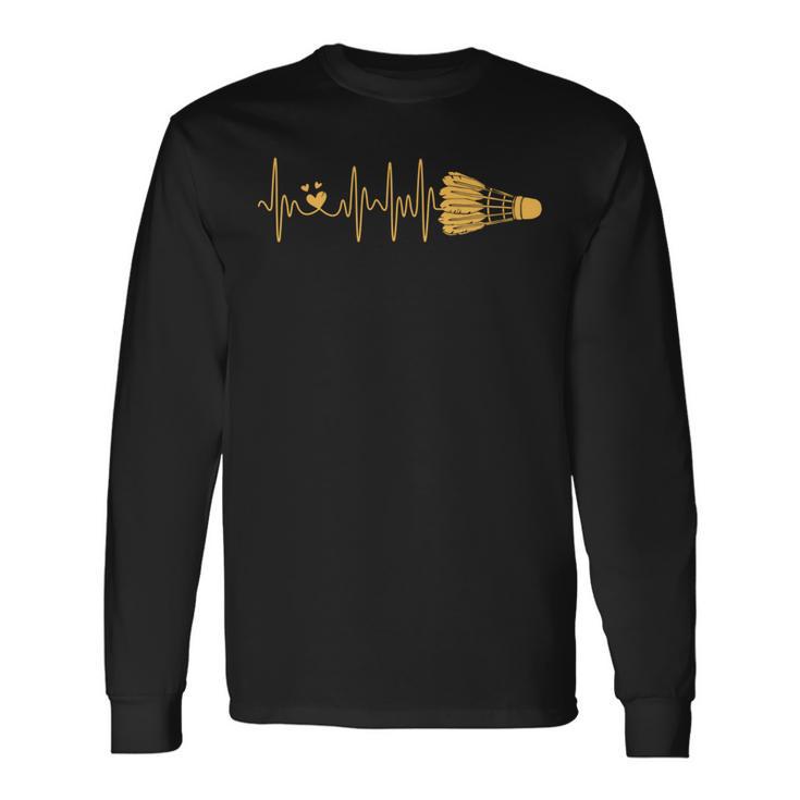 Shuttlecock バドミントン ハートビート メンズ レディース キッズ チームプレーヤー 長袖tシャツ 長袖Tシャツ