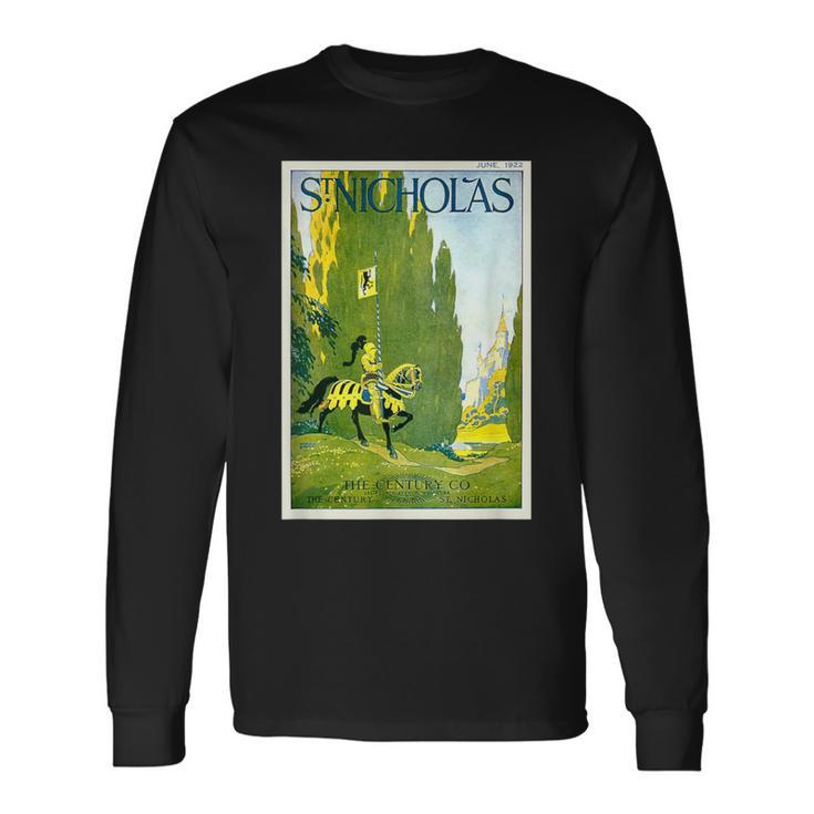 St ニコラス騎士 城 ジュスト王国 歴史兵士 長袖Tシャツ