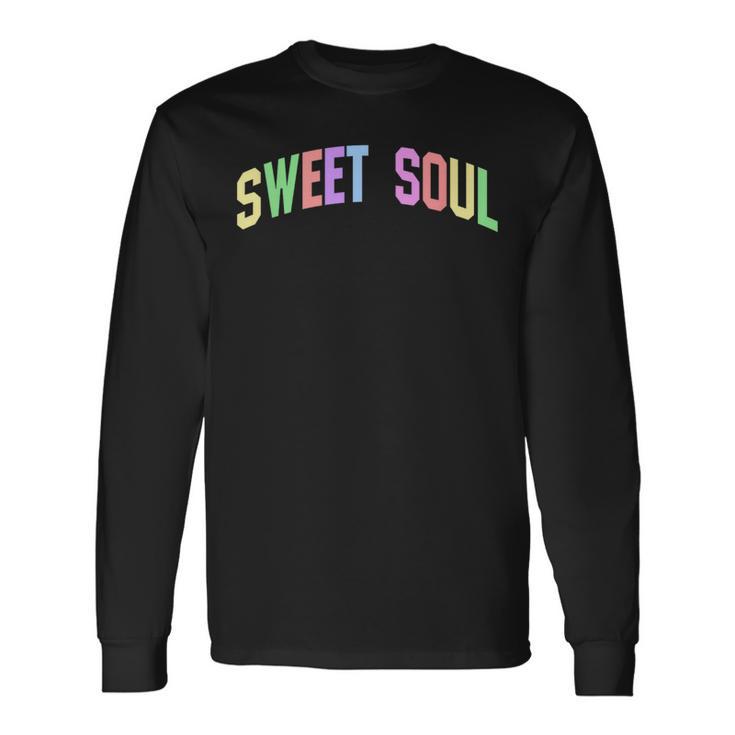 Sweetoul インスピレーショナルなモチベーションバイブ 長袖Tシャツ