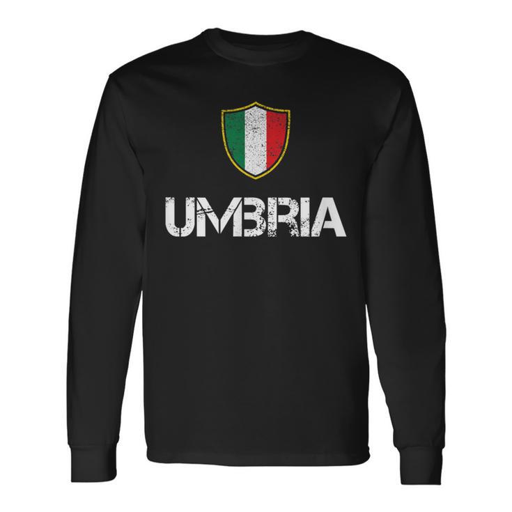 Umbria イタリア アンブロ ルーツ 長袖Tシャツ