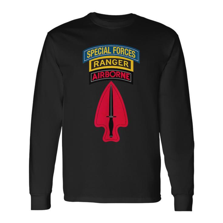 Usasoc シャツ デルタフォース レンジャーsfタブfod-D クラシック 長袖Tシャツ
