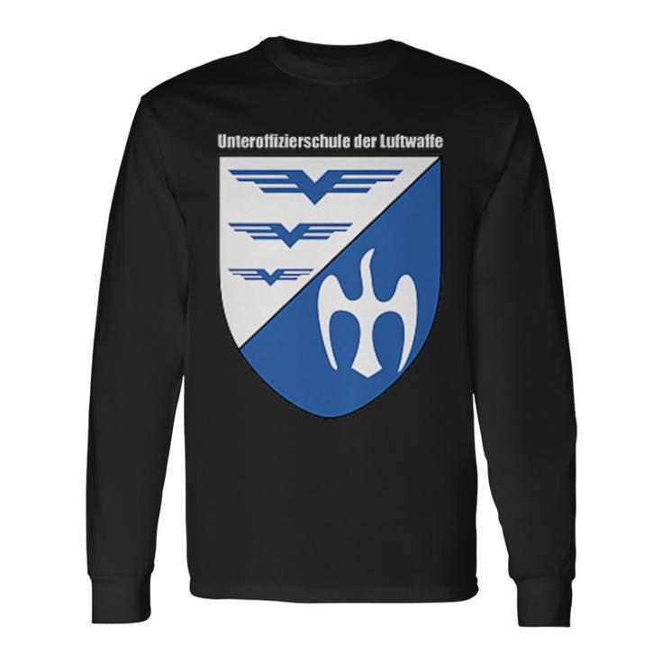 Uslw 空軍コーポレートスクール空軍クレスト 長袖Tシャツ