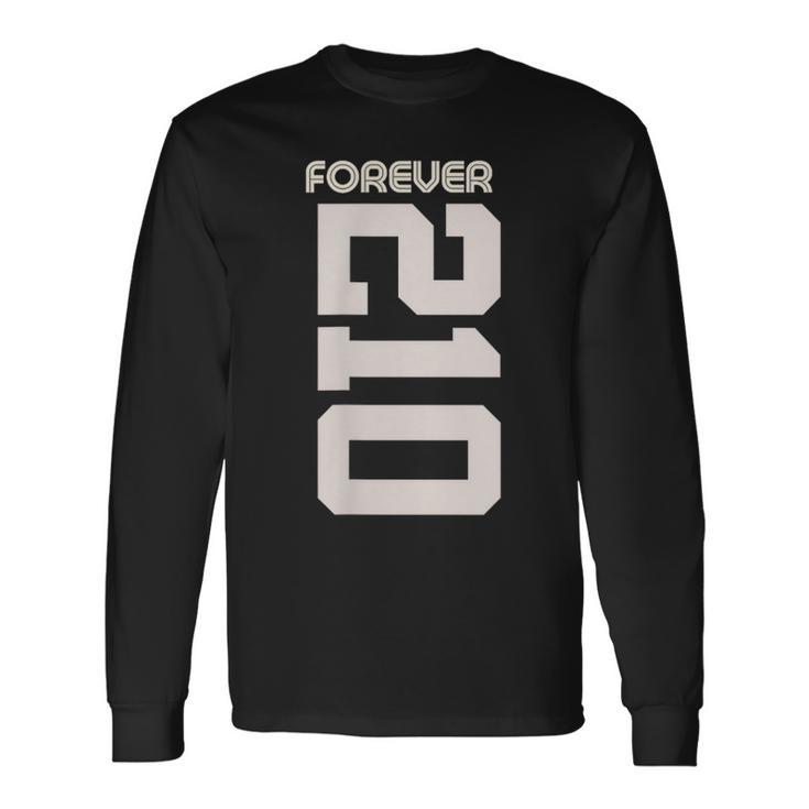 Vintage Forever 210 Texas Area Code 210 長袖Tシャツ