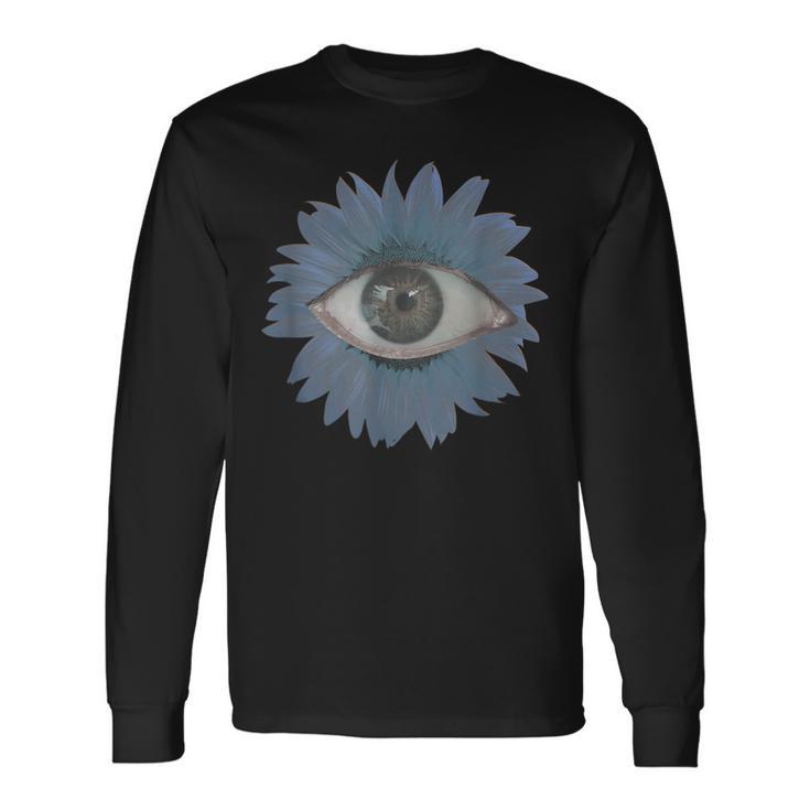 Weirdcore ひまわり目 ドリームコア 美学 長袖Tシャツ