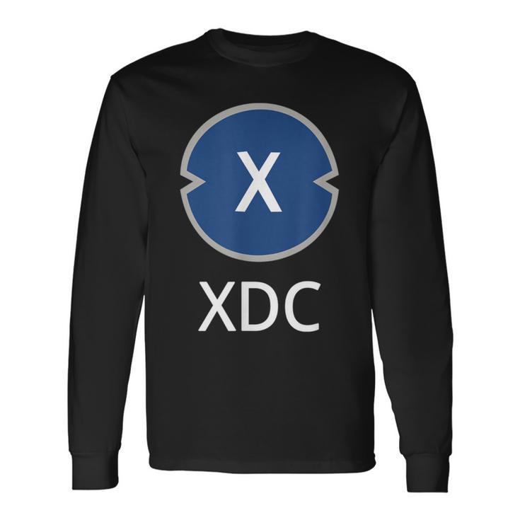 Xinfin 暗号通貨 Xdc暗号コイン 長袖Tシャツ