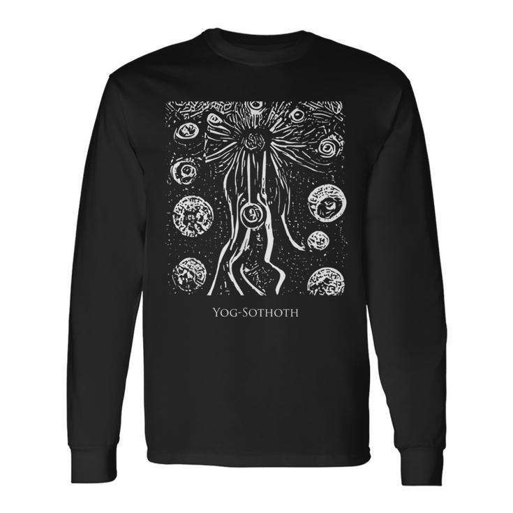 Yog-Sothoth Cosmic Horror Large Old Cthulhu Myth Hpl 長袖Tシャツ
