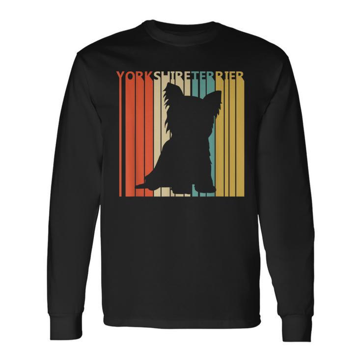 Yorkshire Terrier ヨークシャー・テリア 長袖Tシャツ