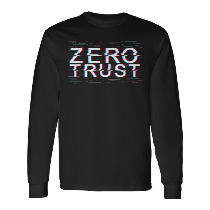 Zero Trust T-shirt à manches longues