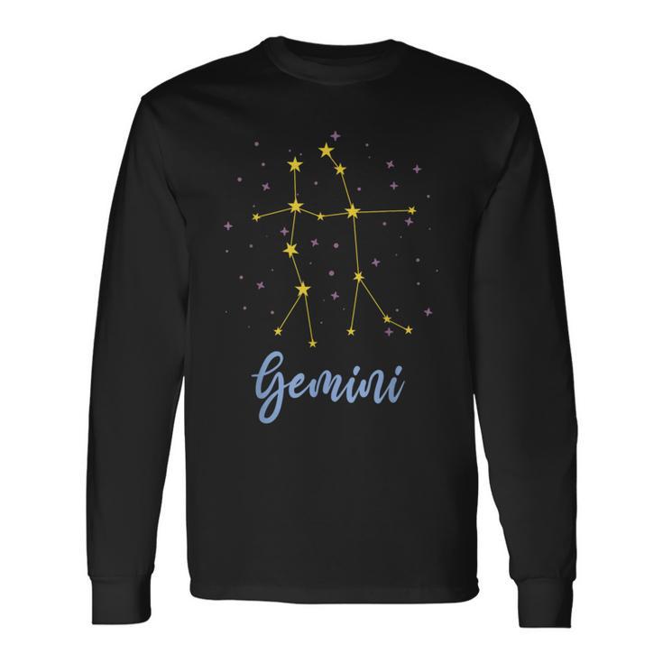 ふたご座 季節 星座 星座 シンボル 星 ふたご座 長袖Tシャツ
