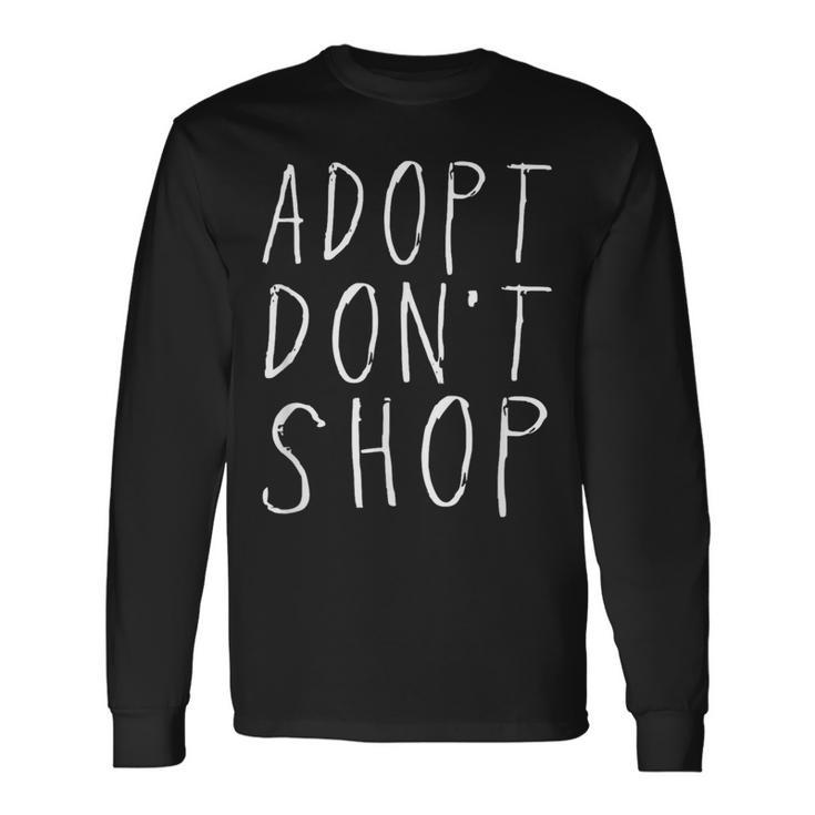 アドプト・ドント・ショップ Adopt Don'thop 長袖Tシャツ