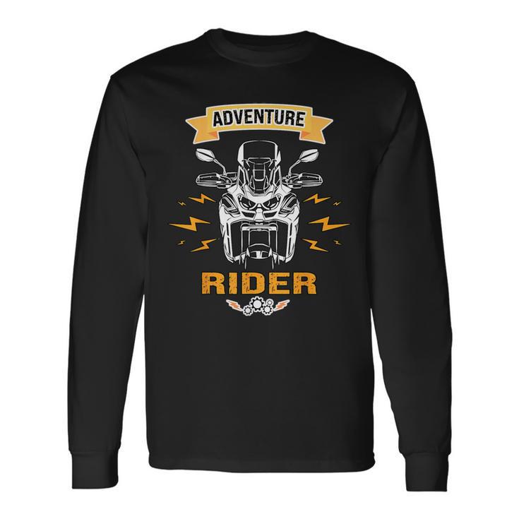 アドベンチャー ライダー オフロード バイカー Adv トラベル Crf エディション トリップ 長袖Tシャツ