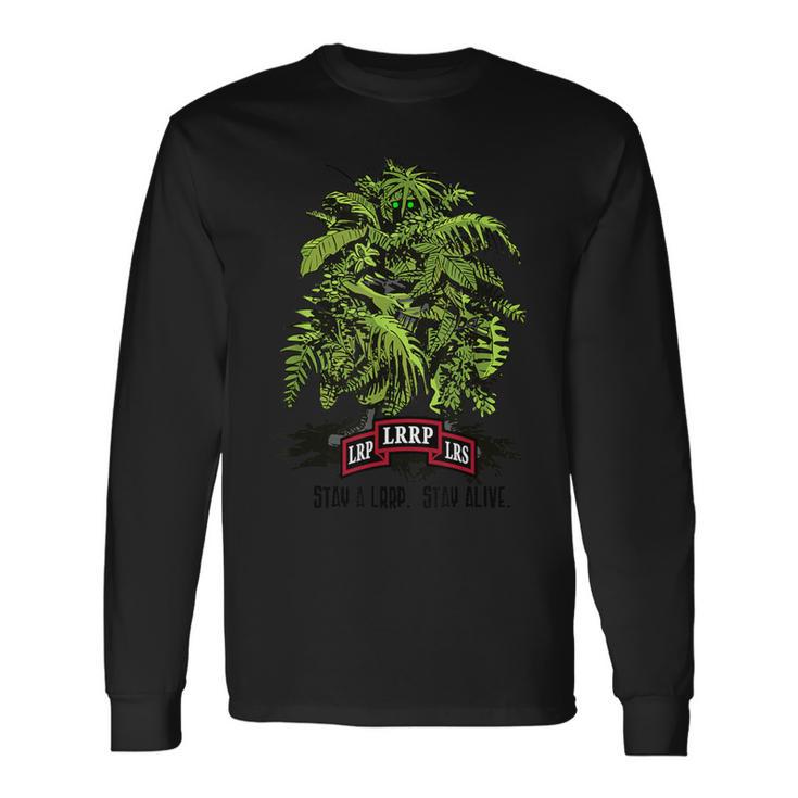 アメリカン・マローダー：ステイ・ア・Lrrp、ステイ・アライブ 長袖Tシャツ