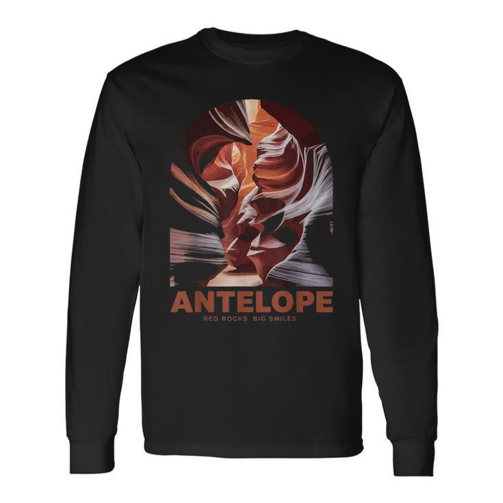 アンテロープレッドロックス アリゾナキャニオン 長袖Tシャツ
