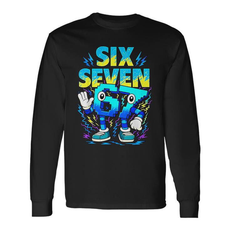 イタリアンブレインロットシックスセブン 6 7Ixeven 長袖Tシャツ