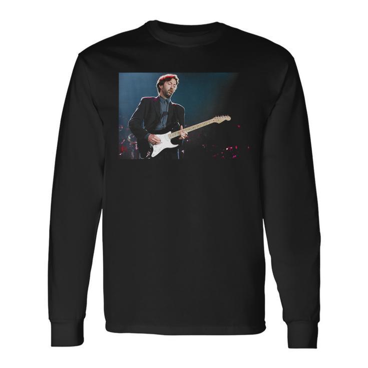 エリック・クラプトン・ブルース ギタリスト ライヴ・ザ・ブライトン・センター 1992 長袖Tシャツ