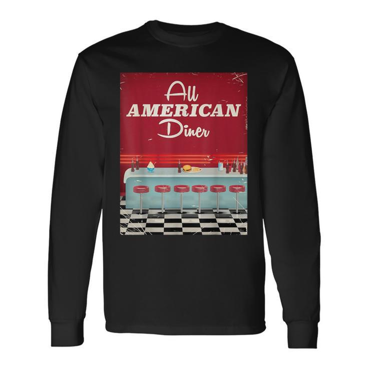 オールアメリカンダイナー 長袖Tシャツ