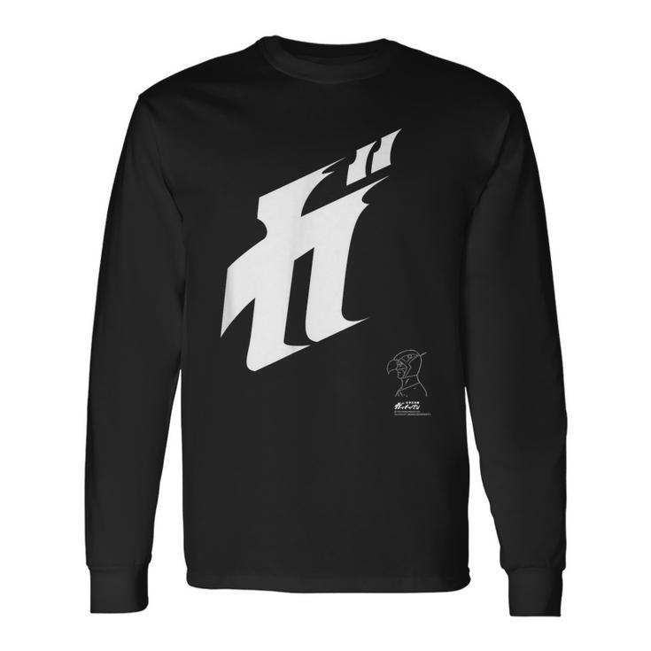ガッチャマン 「ガ」 長袖Tシャツ