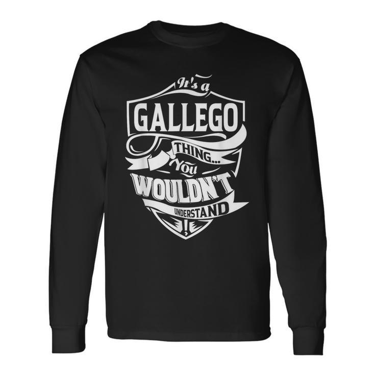ガレゴのものですギフト 長袖Tシャツ