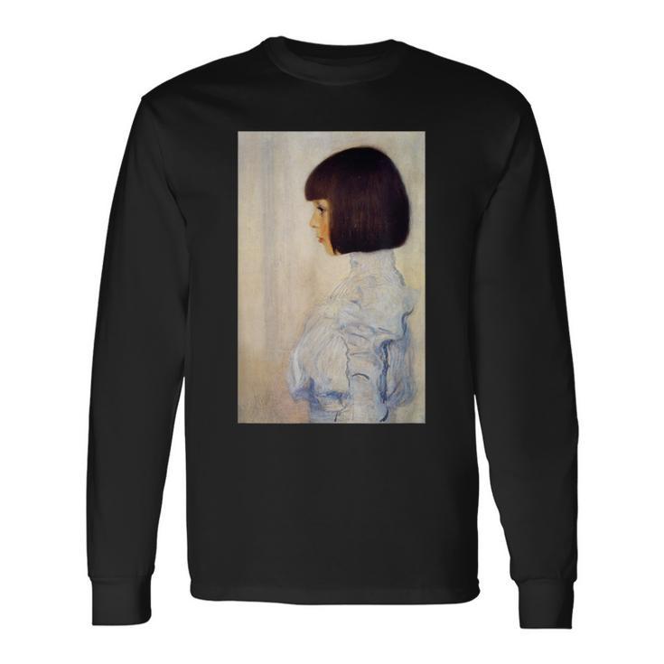 グスタフ・クリムト作品。 長袖Tシャツ