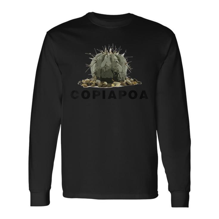 コピアポア サボテン 植物 植物学 ジューシー ギフト ガーデン 長袖Tシャツ