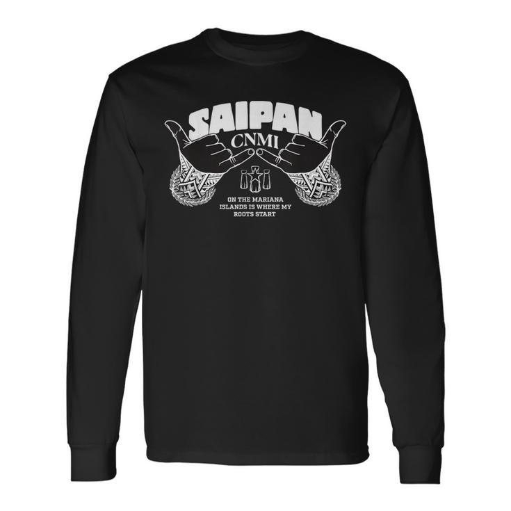 サイパンマリアナ Cnmi チャモロ 長袖Tシャツ