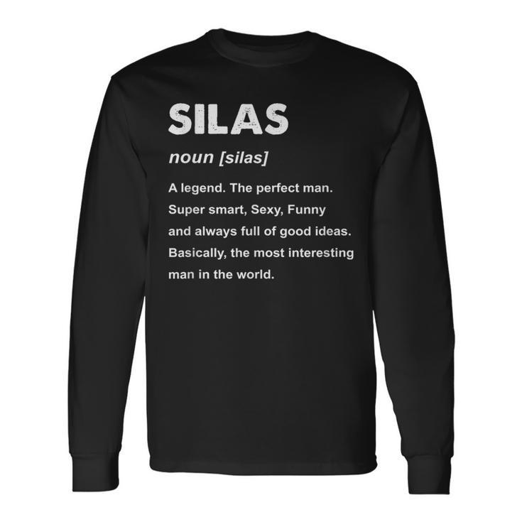 サイラス名 長袖Tシャツ