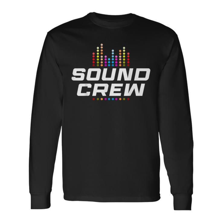 サウンドエンジニア コンサートスタッフ サウンドクルー 長袖Tシャツ