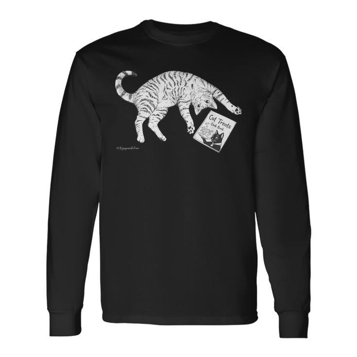 サバトラ猫 へそ天 キジトラ 猫好き おしゃれ かわいい おもしろ レトロ 長袖Tシャツ