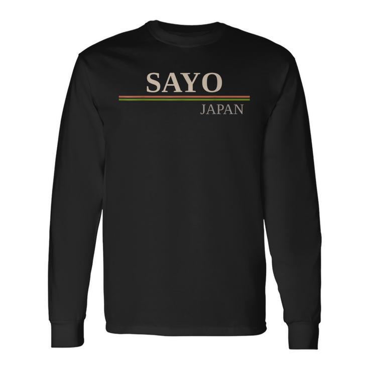 サヨー ジャパン 長袖Tシャツ