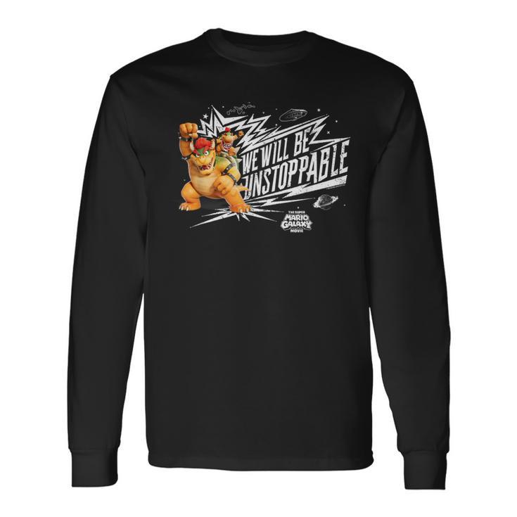 ザ・スーパーマリオギャラクシー・ムービー Boss Battle 長袖Tシャツ
