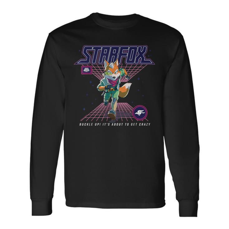 ザ・スーパーマリオギャラクシー・ムービーtarfox About To Get Crazy 長袖Tシャツ