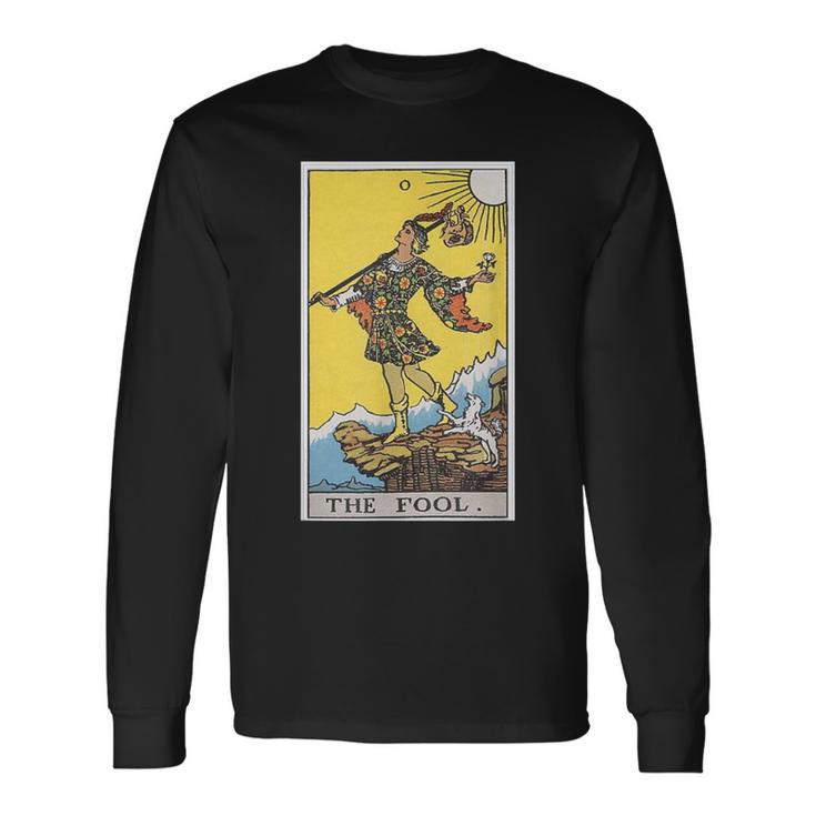 ザ・フール・タロットカード 長袖Tシャツ