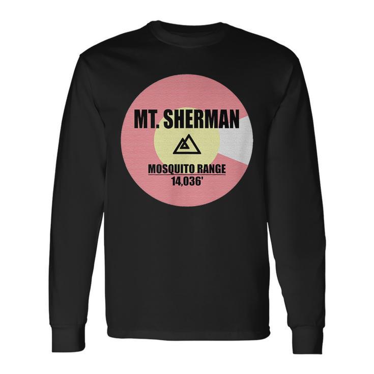 シャーマン山 コロラド 長袖Tシャツ