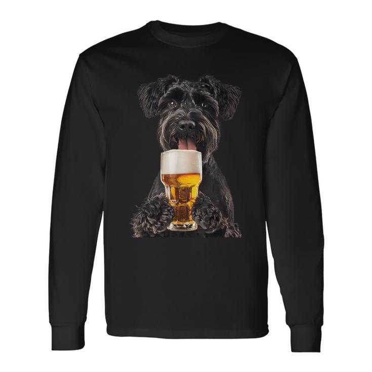 ジャイアントシュナウザービール 長袖Tシャツ