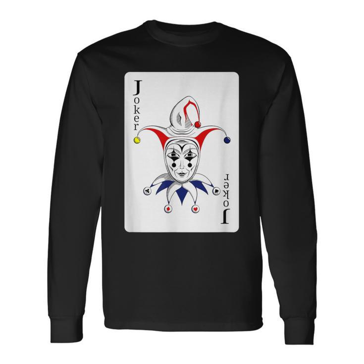 ジョーカーtシャツ トランプ 長袖Tシャツ