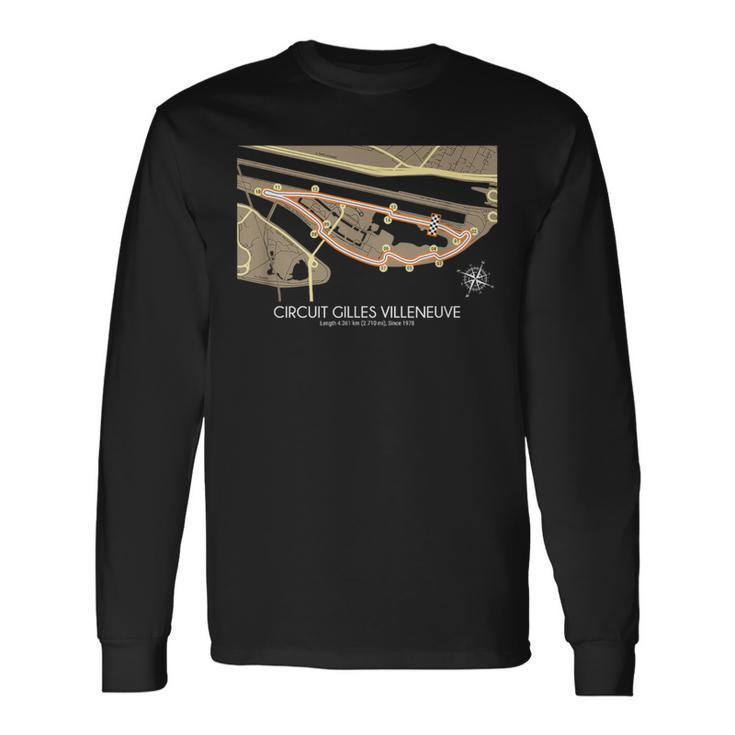 ジル・ヴィルヌーヴ・サーキット・コレクション 長袖Tシャツ