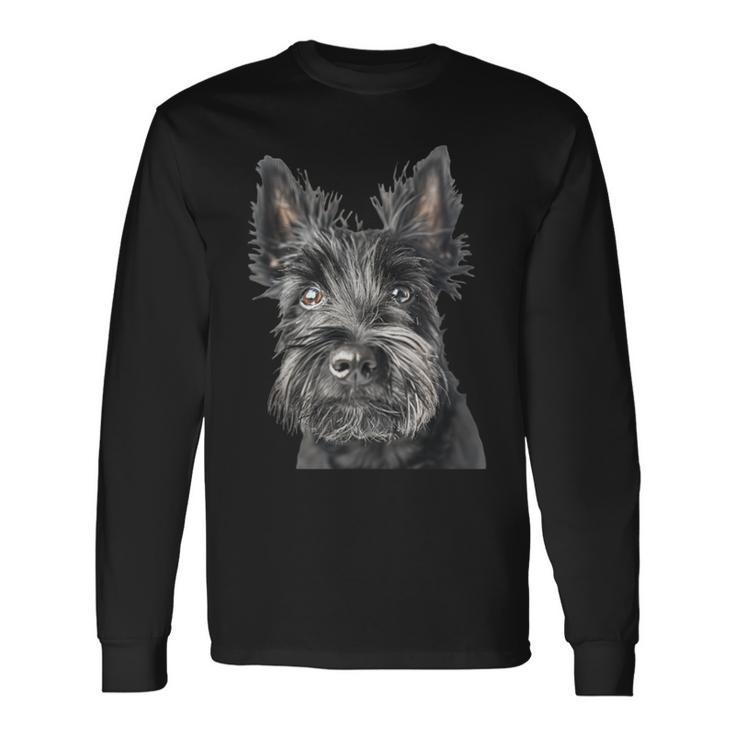 スコティッシュテリア 長袖tシャツ 長袖Tシャツ