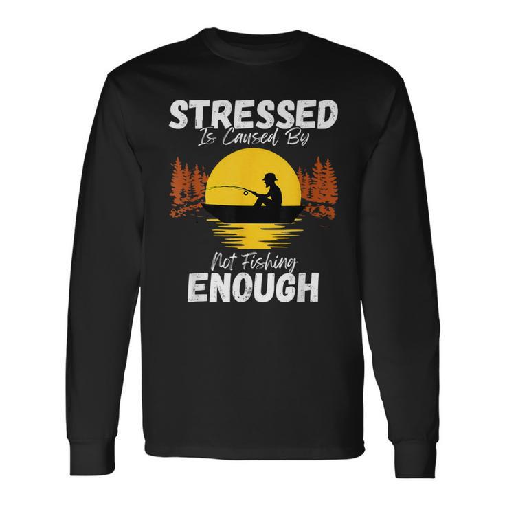 ストレスはファニーバスフライを十分に釣らないことが原因です 長袖Tシャツ