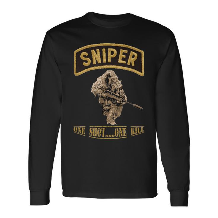 スナイパーギリースーツシール 長袖Tシャツ