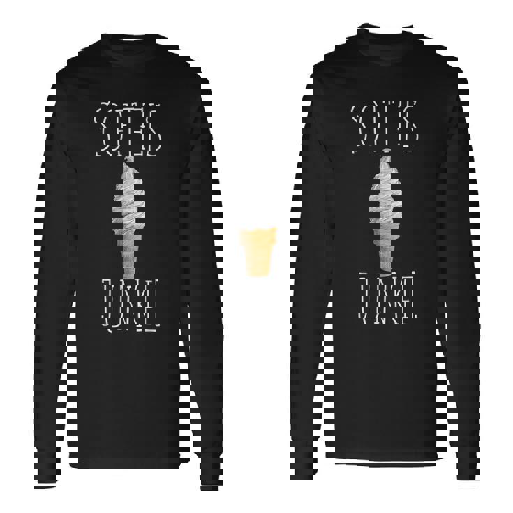 ソフトアイスクリーム ジャンキーアイスクリームパーラー 長袖Tシャツ