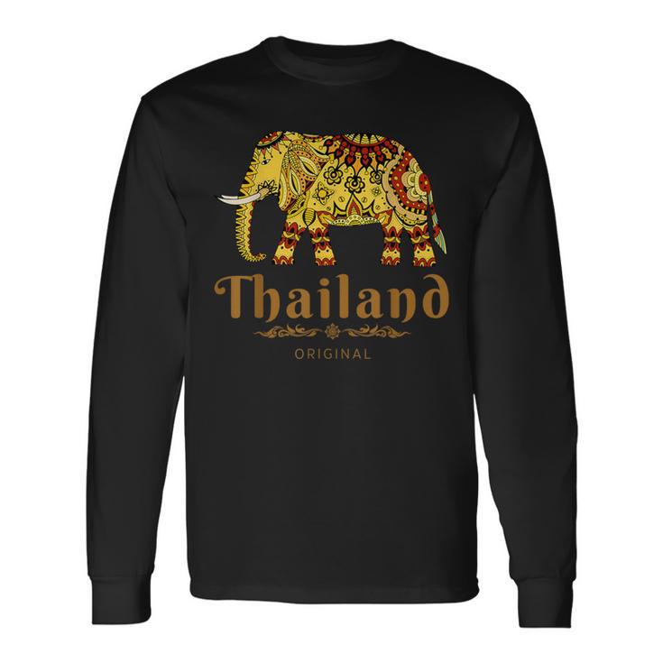 タイオリジナル タイゾウ 面白い旅行 長袖Tシャツ