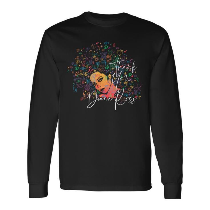 ダイアナ・ロス カスケード 長袖Tシャツ