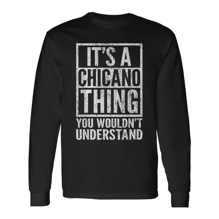 チカーノのことわざ チカーノのことわざ 長袖Tシャツ