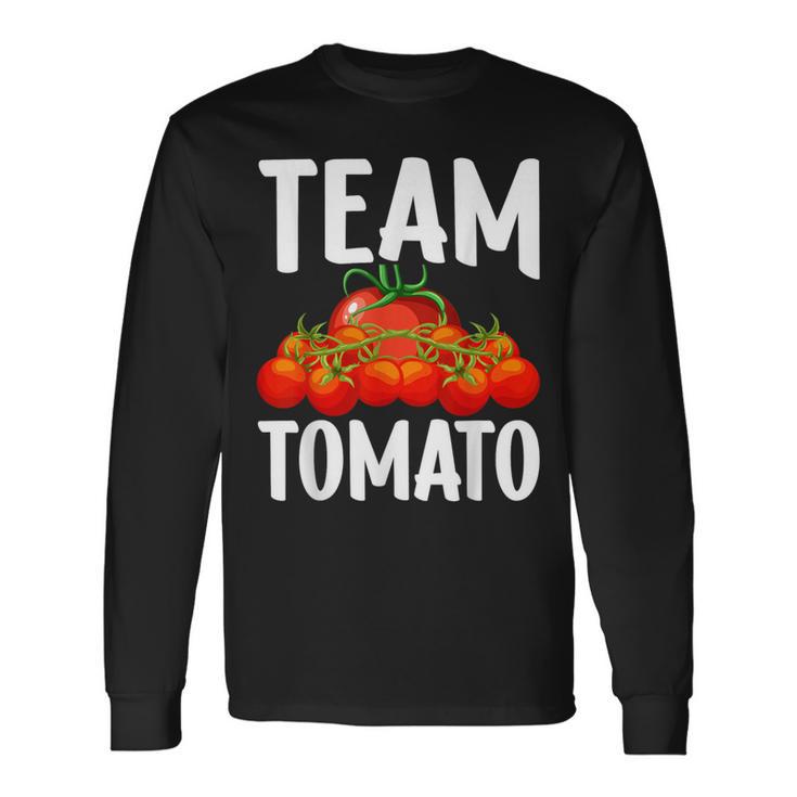 チームトマト 長袖Tシャツ