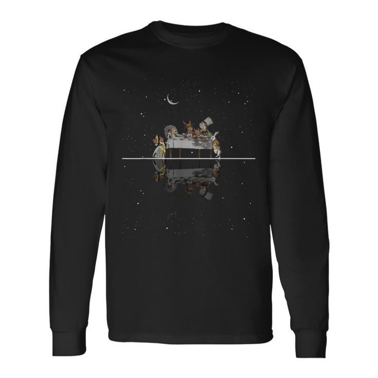 ティーパーティー 星月夜 不思議の国のアリス 長袖Tシャツ