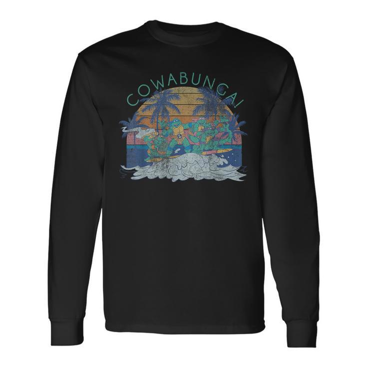 ティーンエイジ・ミュータント・ニンジャ・タートルズ ヴィンテージ Cowabunga 長袖Tシャツ